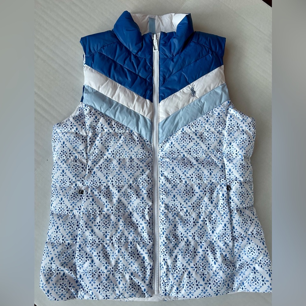 NWT Ralph Lauren Reversible Vest . Size -Small